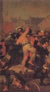 Francisco de goya y Lucientes May 2,1808,in Madrid The Charge of the Mamelukes USA oil painting reproduction